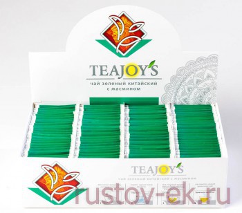TEAJOY’S. Чай зеленый байховый китайский с жасмином - Кофейная компания Рустов-Екатеринбург
